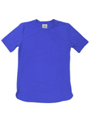 Undercover Waterwear SST-BL Short Sleeve Cobalt Swim Top myselflingerie.com