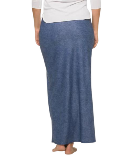 Undercover Waterwear BSB-LS Basic A Line Denim Maxi Swim Skirt myselflingerie.com