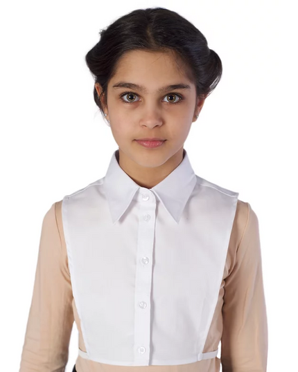 Blooks Pink 9342 Dickey with Pointed Collar myselflingerie.com