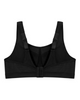 Glamorise 9066 Black High Impact Sports Underwire Bra myselflingerie.com