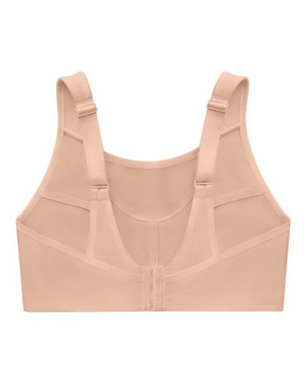 Glamorise 1066 Cafe No Bounce Camisole Sports Wire Free Bra myselflingerie.com