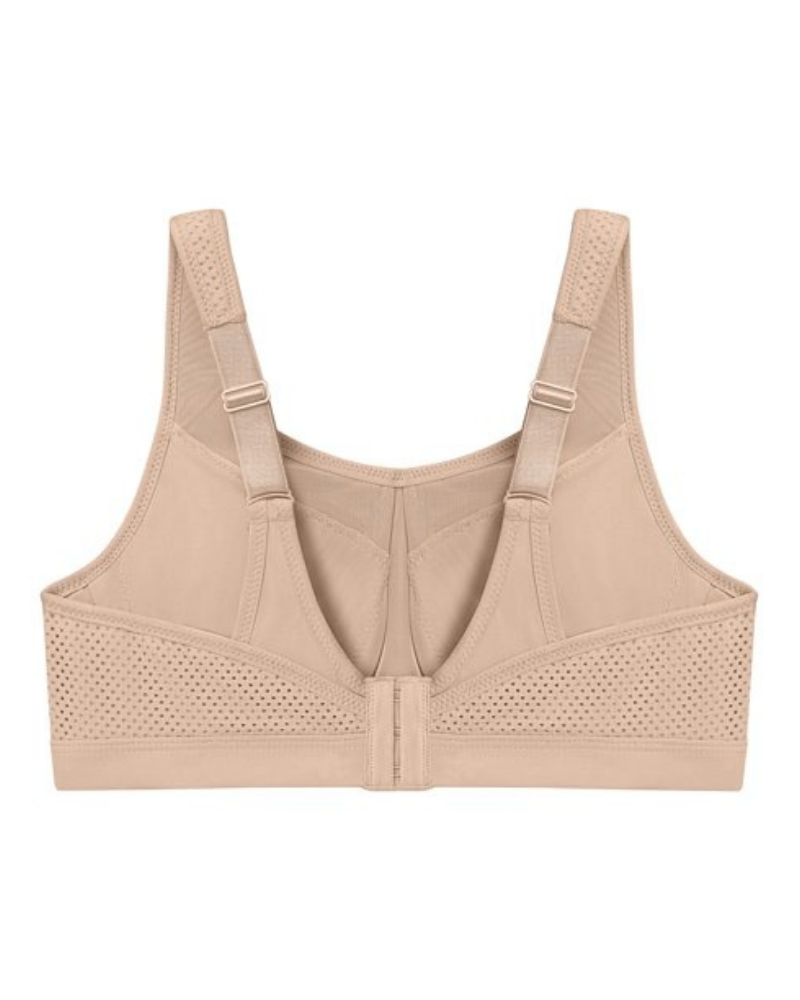 Glamorise 9066 Cafe High Impact Sports Underwire Bra myselflingerie.com