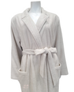 Feraud Paris 3887103 Cream Plush Long Terry Wrap Robe myselflingerie.com
