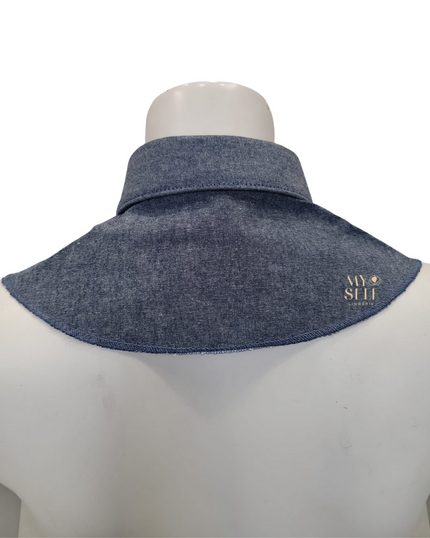 Blooks Pink 9142 Chambray Denim Pointed Collar with Extension myselflingerie.com