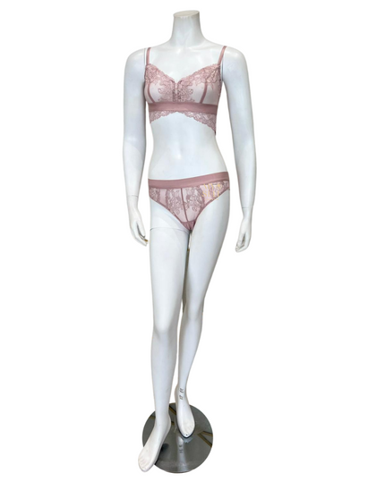 Btemptd 910227 + 945227 Blush Pink Opening Act Bralette & Panty Set myselflingerie.com