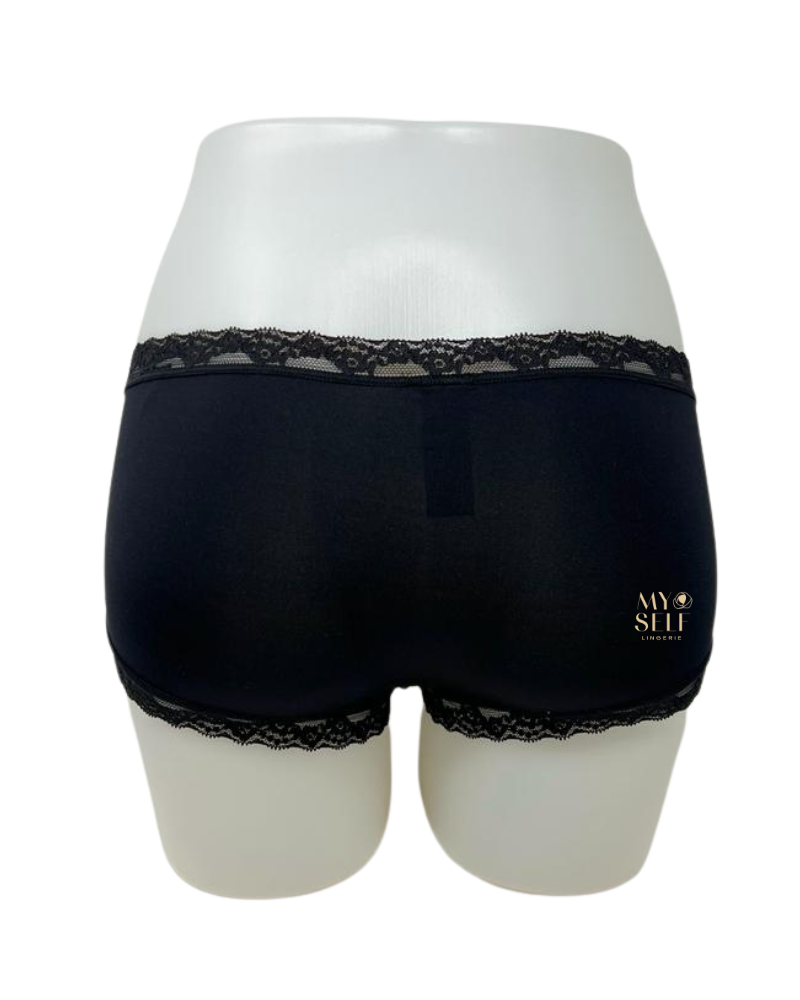 LikeIt! 6006 137 #200 Black Everyday Modal Hipster myselflingerie.com