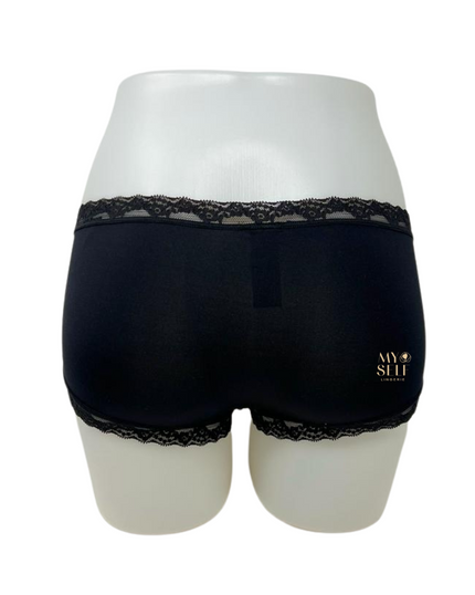 LikeIt! 6006 137 #200 Black Everyday Modal Hipster myselflingerie.com