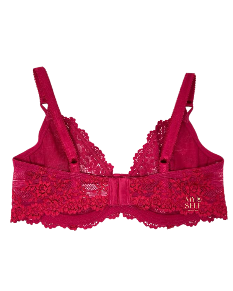 Wacoal 65191 Embrace Lace Persian Red Underwire Bra –