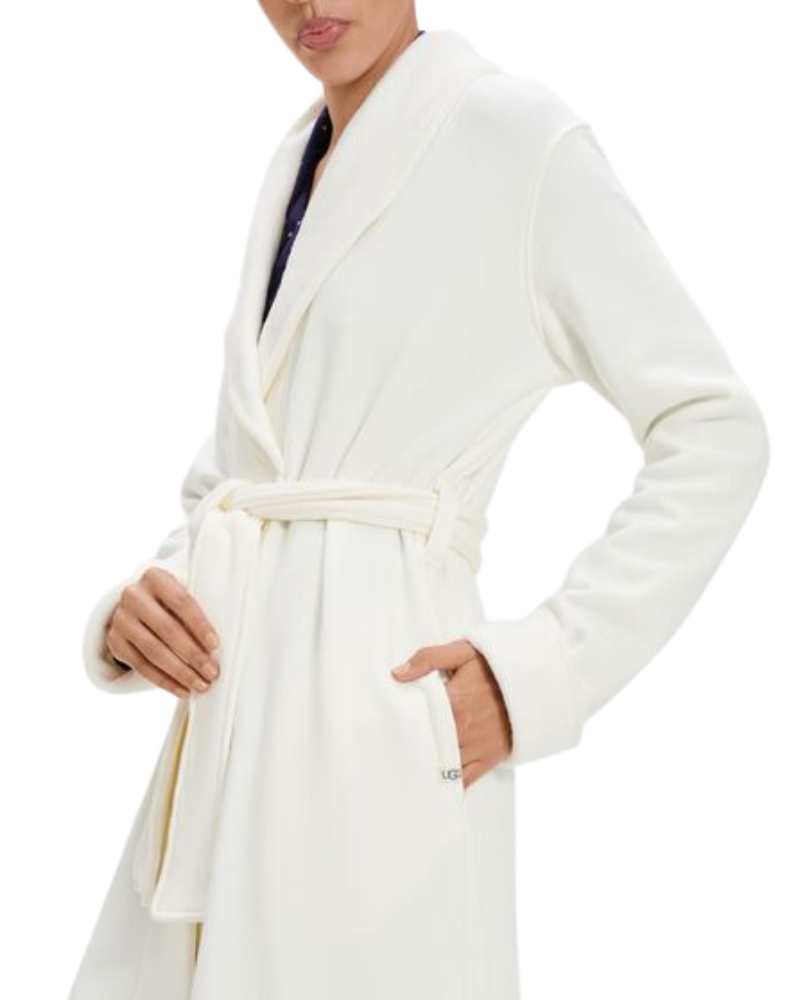 UGG 1095612 Cream Duffield II Fleece Wrap Robe myselflingerie.com