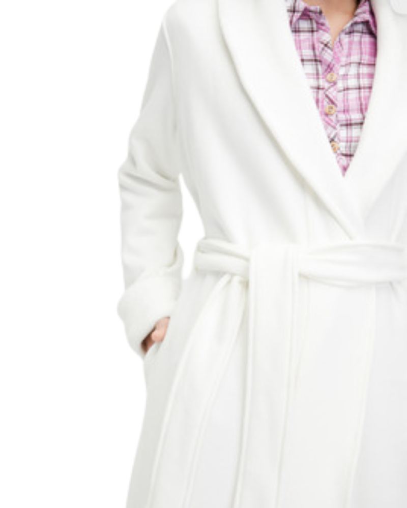 UGG 1095612 Cream Duffield II Fleece Wrap Robe myselflingerie.com
