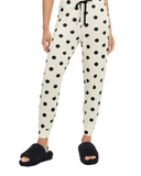 UGG 1129977 White/Black Dot Jersey Birgit Pajamas Set II myselflingerie.com