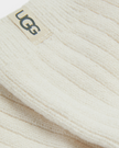 UGG 1014832 White Rib Knit Slouchy Crew Socks myselflingerie.com