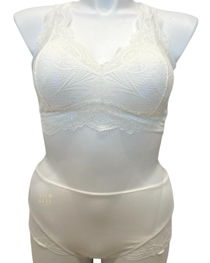 Fleur't 612 + 606 Chantilly Belle Opoque Bralette & Panty Set myselflingerie.com