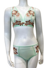 Cosabella MAASA1321 + 0741 Lagoon Mint Curvy Bralette & Hotpant Set myselflingerie.com