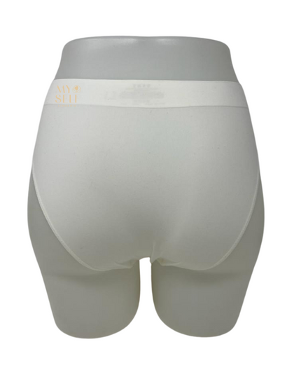 DKNY DK5017 White Poplin Seamless DKNY Modal Bikini myselflingerie.com