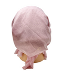 Nicsessories Solid Shimmer Light Pink Pre-Tied Bandanna with Full Non Slip Grip myselflingerie.com