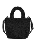 UGG 1132390 Black Maribel Mini Sherpa Handbag myselflingerie.com