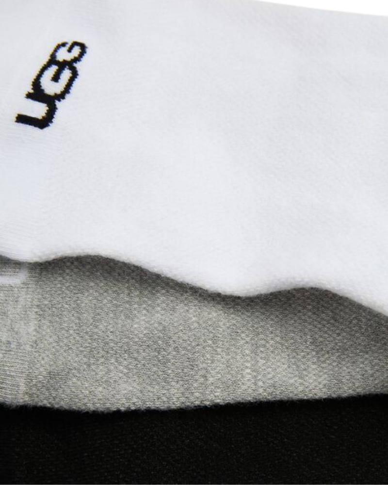 UGG 1105869 Stela No Show 3 Pack Socks myselflingerie.com