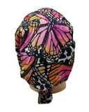 Nicsessories Butterfly Print Pre-Tied Bandanna with Full Non Slip Grip myselflingerie.com