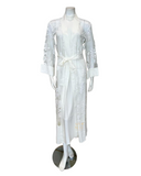 Rya Collection 701 + 408 Ivory Charming Gown & Robe Set myselflingerie.com