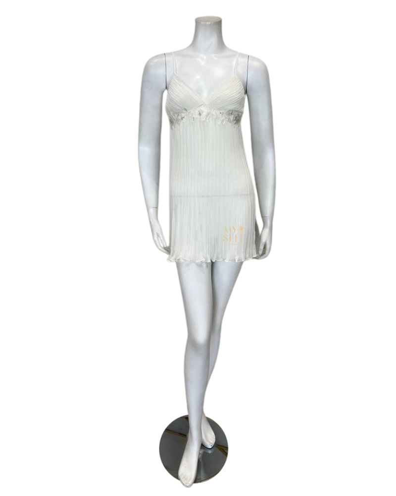 Rya Collection 704 + 706 Ivory True Love Chemise & Wrap Set myselflingerie.com