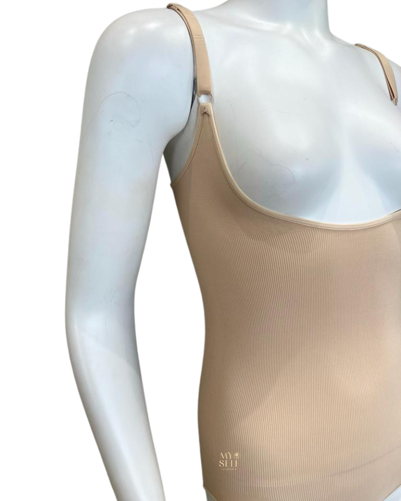 NBB Lingerie 2453 Open Bust Seamless Bodysuit myselflingerie.com