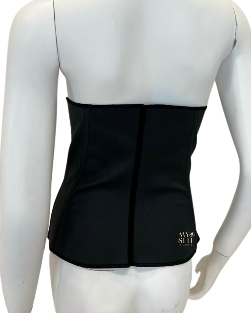 Squeem 26PW Black Waist Cincher myselflingerie.com