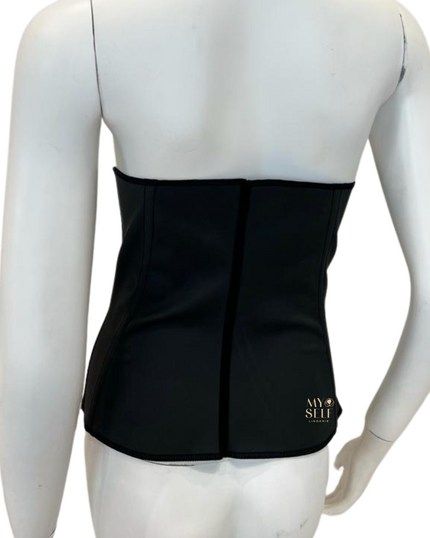 Squeem 26PW Black Waist Cincher myselflingerie.com