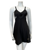 Rya Collection 591 + 593 Tania Black Chemise and Wrap Set myselflingerie.com