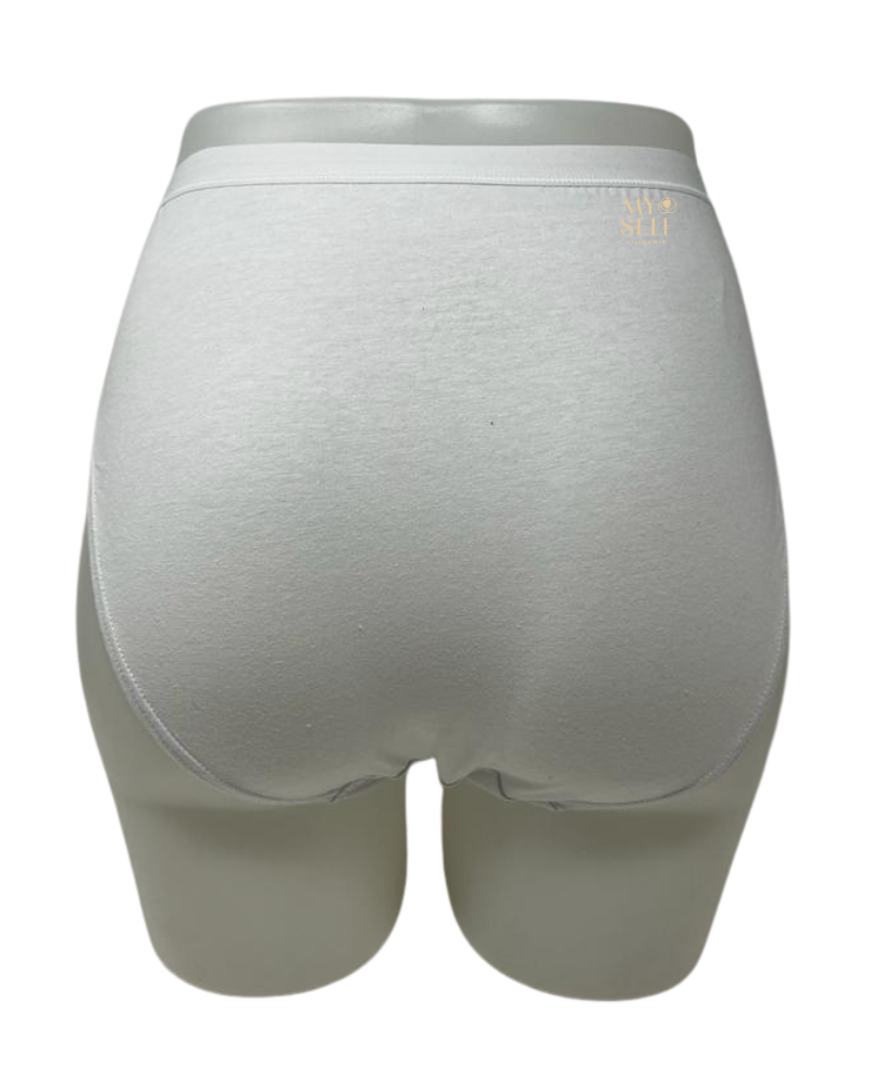 Elita EL4040 White Cotton Hipster myselflingerie.com