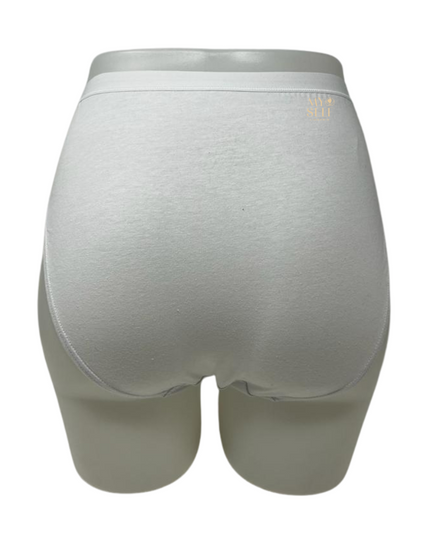 Elita EL4040 White Cotton Hipster myselflingerie.com