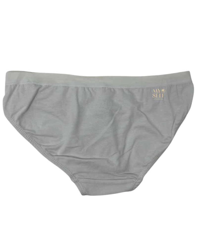 Elita EL2000 White Cotton Bikini myselflingerie.com