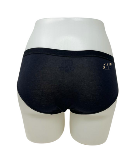 Elita EL2000 Black Cotton Bikini myselflingerie.com