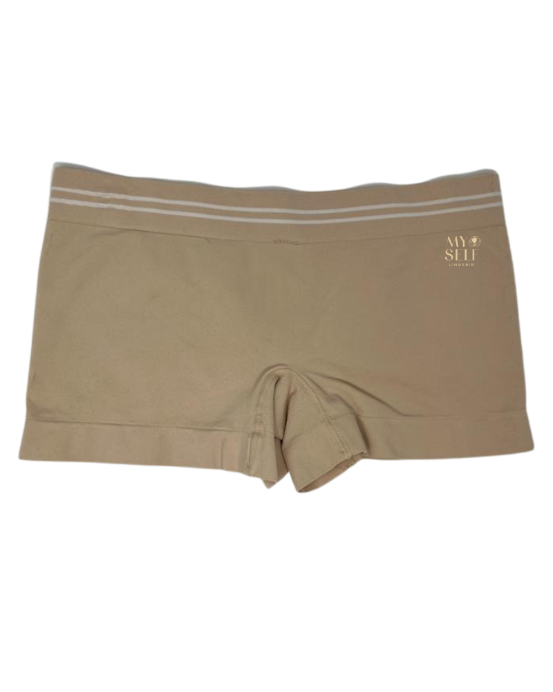 Elita ELS816 Nude Beige Seamless Boyshort myselflingerie.com