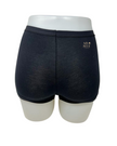 Elita EL4070 Black Cotton Boyshort Panty myselflingerie.com