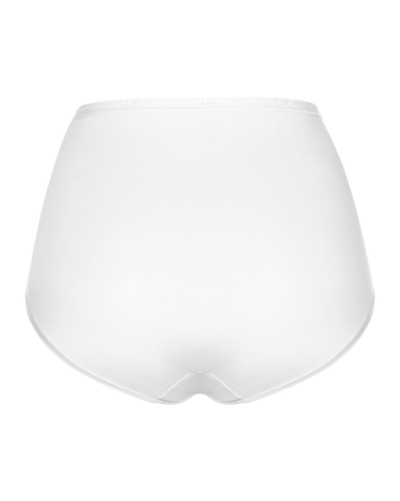 Gemsli 3323 Organic Cotton White Briefs 3 Pk myselflingerie.com