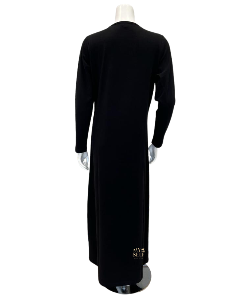 ESPi AG730 Bow Screen Print Pull On Teen Cotton Nightgown myselflingerie.com