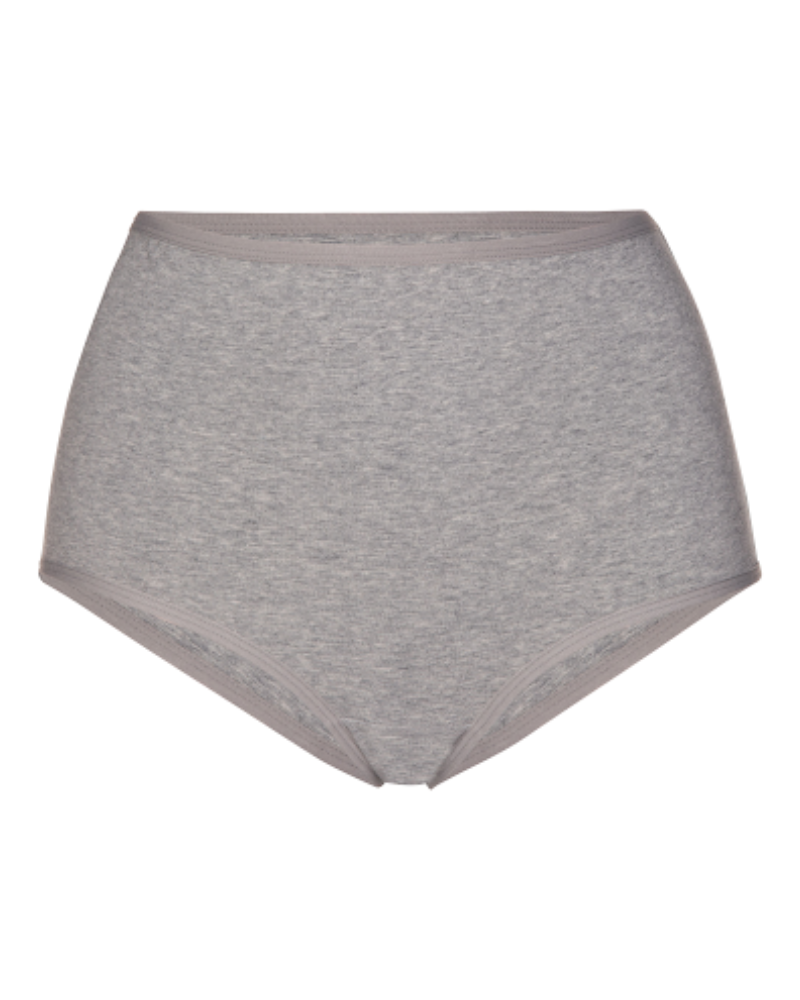 Gemsli 3305 Grey Cotton Briefs 3 Pk myselflingerie.com