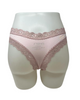 Fleur't 601 Iconic Modal Lace Trim Thong myselflingerie.com