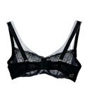 Marc and Andre Paris A8-0311 Embroidered Lace Underwire Demi Bra myselflingerie.com