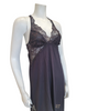 Fleurt 6032 Shale Indulgence Lace Bustier Chemise myselflingerie.com