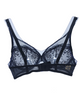 Simone Perele 1A2319 Black/Gold Lace Singuliere Underwire Bra myselflingerie.com