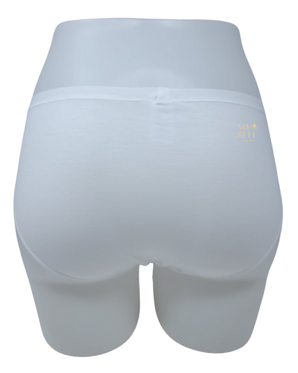 Calida 21175 #001 White Natural Comfort Cotton Hipster myselflingerie.com