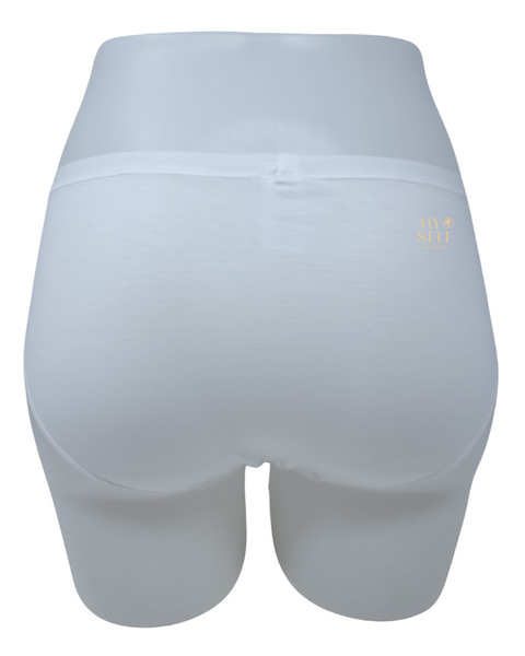 Calida White Natural Comfort Cotton Hipster Myselflingerie.com