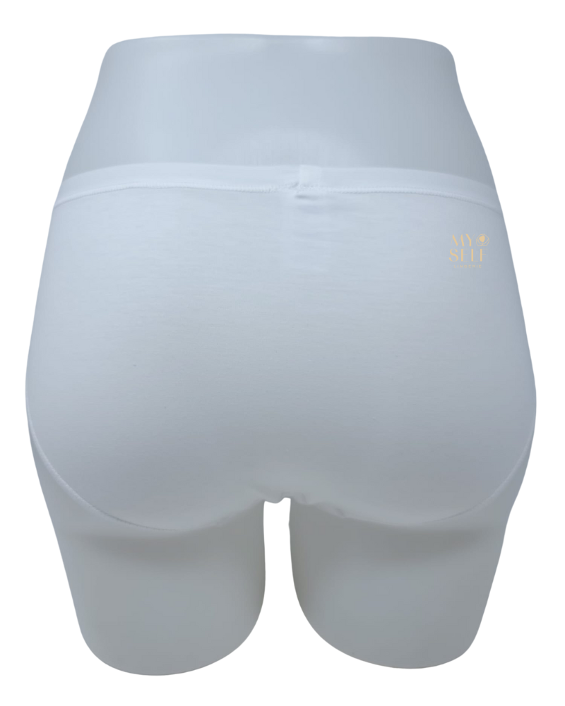 Calida 21175 #001 White Natural Comfort Cotton Hipster myselflingerie.com