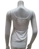 Calida 12175 #001 White Sleeveless Cotton Undershirt Tank Top myselflingerie.com