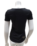 Calida 14075 #992 Black Short Sleeve Natural Comfort Cotton Undershirt myselflingerie.com