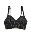 Hanky Panky 7J7271 + 7J1201 Black/Praline X Dye Retro Bralette + Boyshort myselflingerie.com