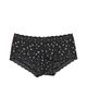 Hanky Panky 7J7271 + 7J1201 Black/Praline X Dye Retro Bralette + Boyshort myselflingerie.com
