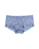 Hanky Panky 7J7271 + 7J1201 Stonewash Blue X Dye Retro Bralette + Boyshort myselflingerie.com